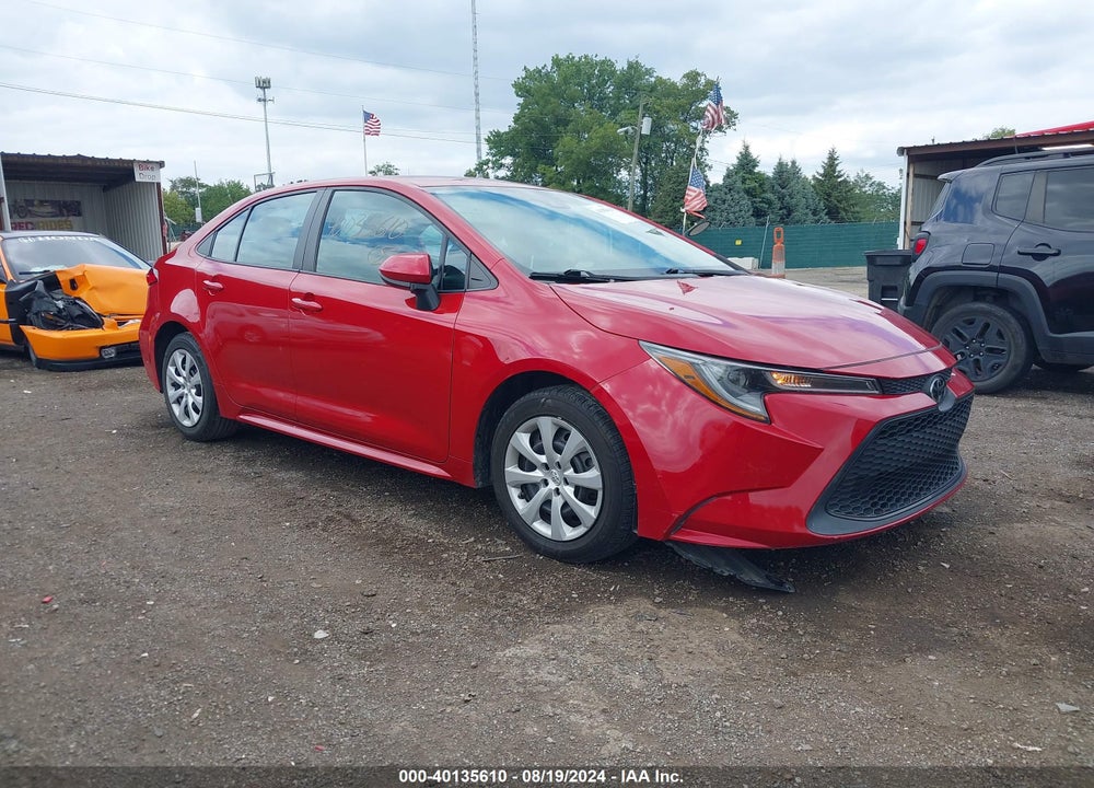 2021 TOYOTA COROLLA LE VIN: 5YFEPMAE0MP184144