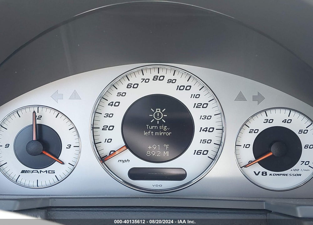 2004 MERCEDES-BENZ E 55 AMG VIN: WDBUF76J34A466951