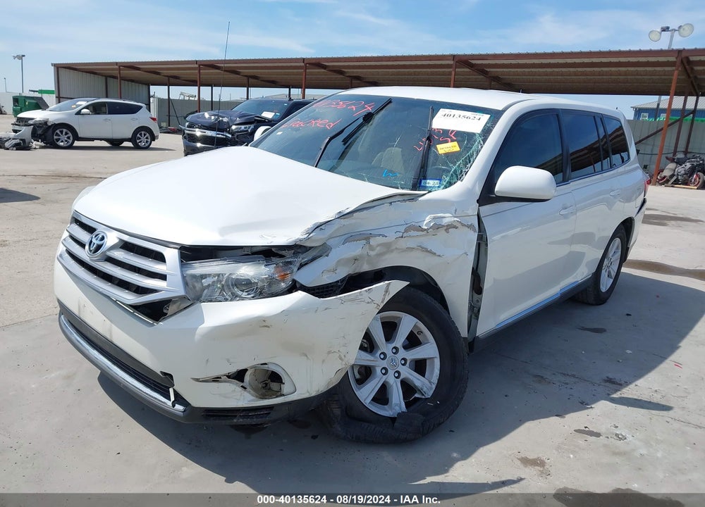 2012 TOYOTA HIGHLANDER BASE V6/SE V6 VIN: 5TDZK3EH4CS074153