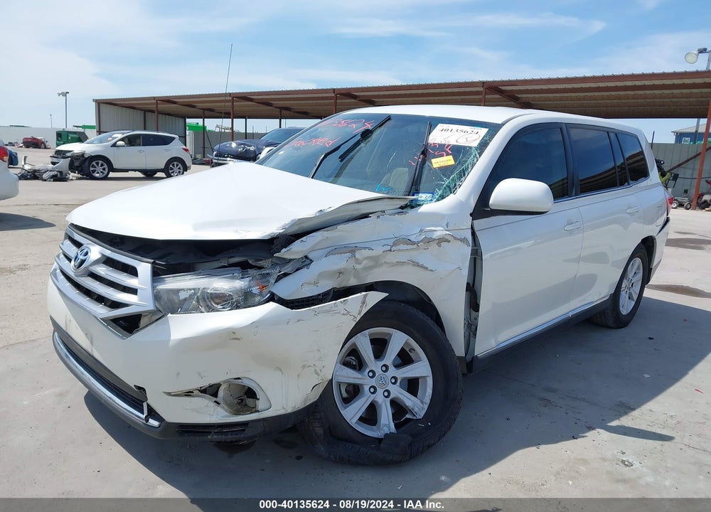 2012 TOYOTA HIGHLANDER BASE V6/SE V6 VIN: 5TDZK3EH4CS074153