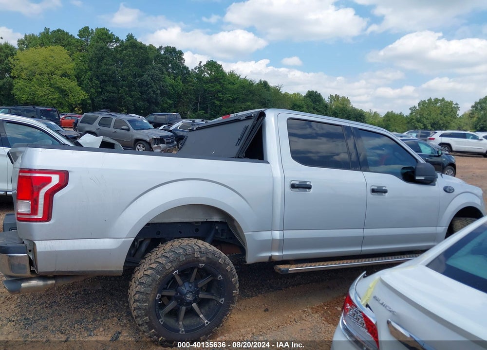 2016 FORD F-150 XLT VIN: 1FTEW1EF4GKF96493