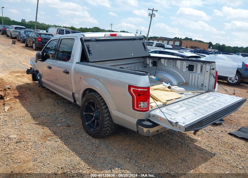 2016 FORD F-150 XLT VIN: 1FTEW1EF4GKF96493