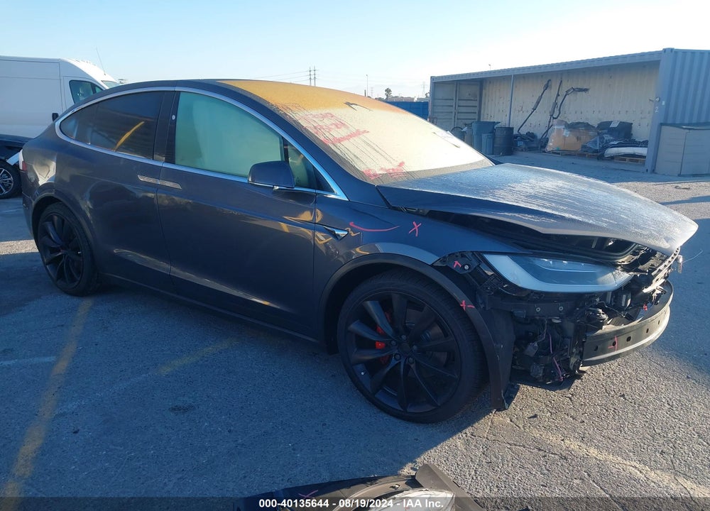 2017 TESLA MODEL X P100D VIN: 5YJXCBE46HF052808