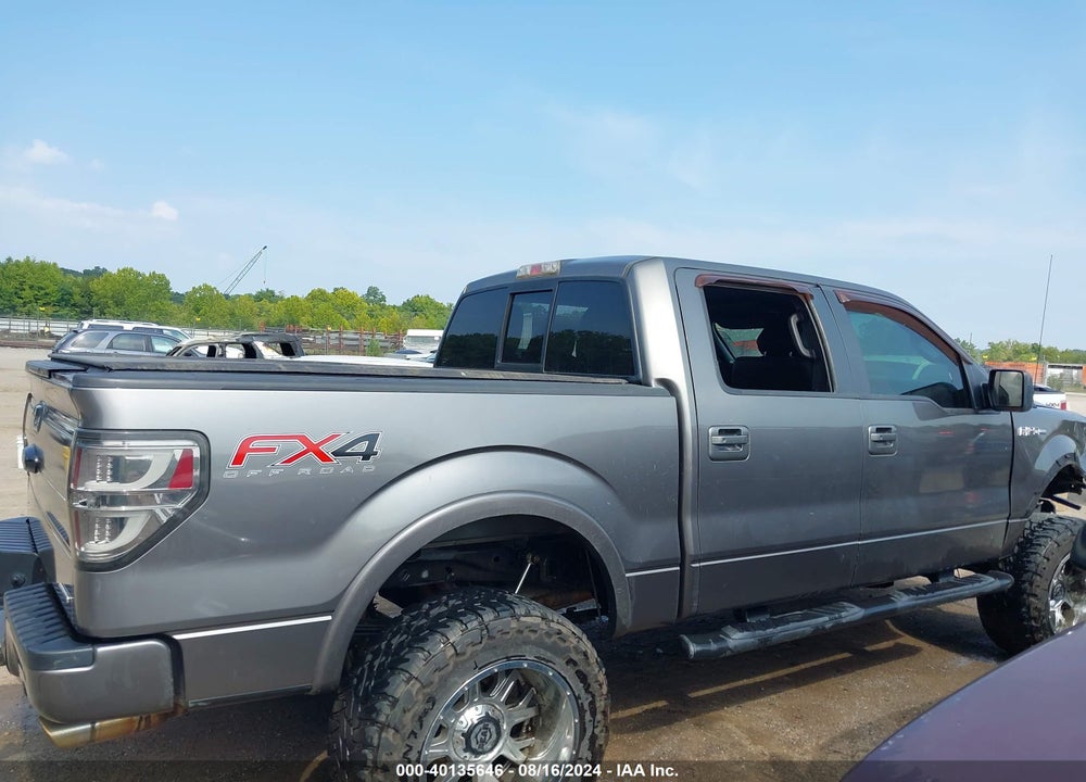 2012 FORD F-150 VIN: 1FTFW1EF9CFB51478