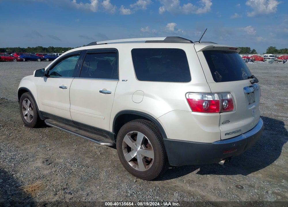 2012 GMC ACADIA SLT-2 VIN: 1GKKRSED1CJ130880