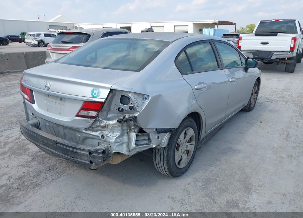 2015 HONDA CIVIC LX VIN: 19XFB2F56FE059900