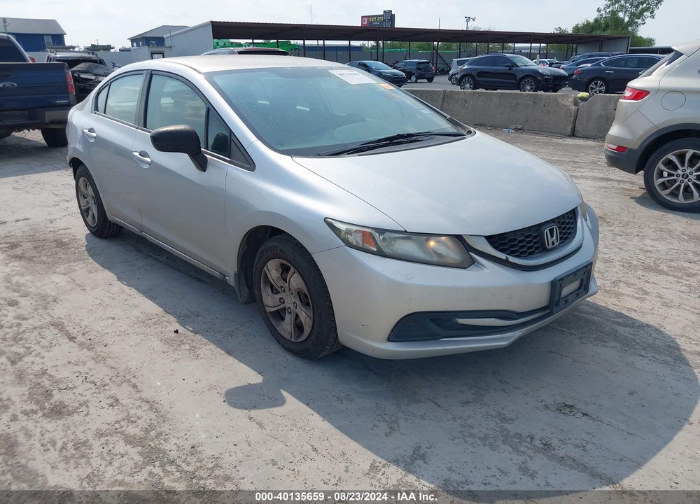 2015 HONDA CIVIC LX VIN: 19XFB2F56FE059900