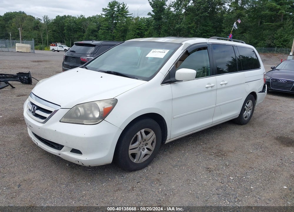 2007 HONDA ODYSSEY EX-L VIN: 5FNRL38717B142046