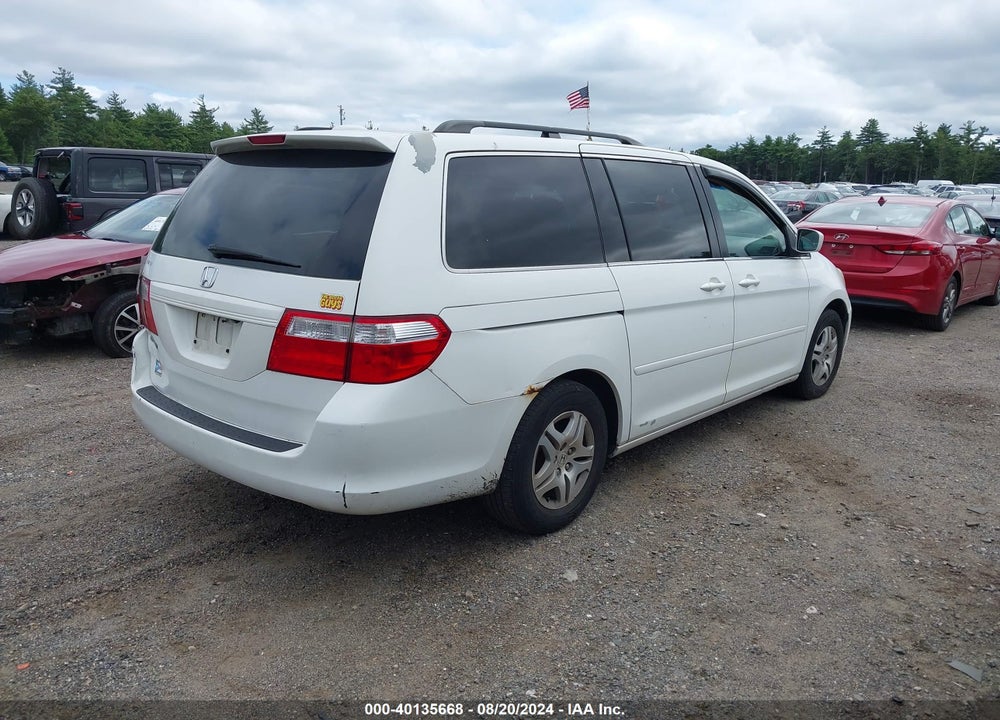 2007 HONDA ODYSSEY EX-L VIN: 5FNRL38717B142046