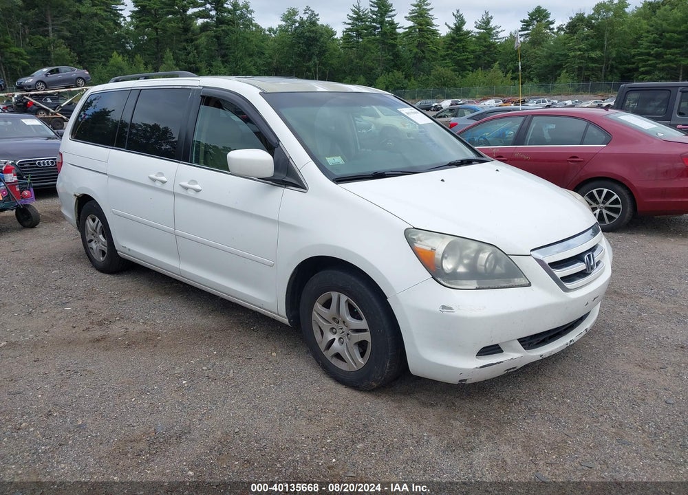 2007 HONDA ODYSSEY EX-L VIN: 5FNRL38717B142046
