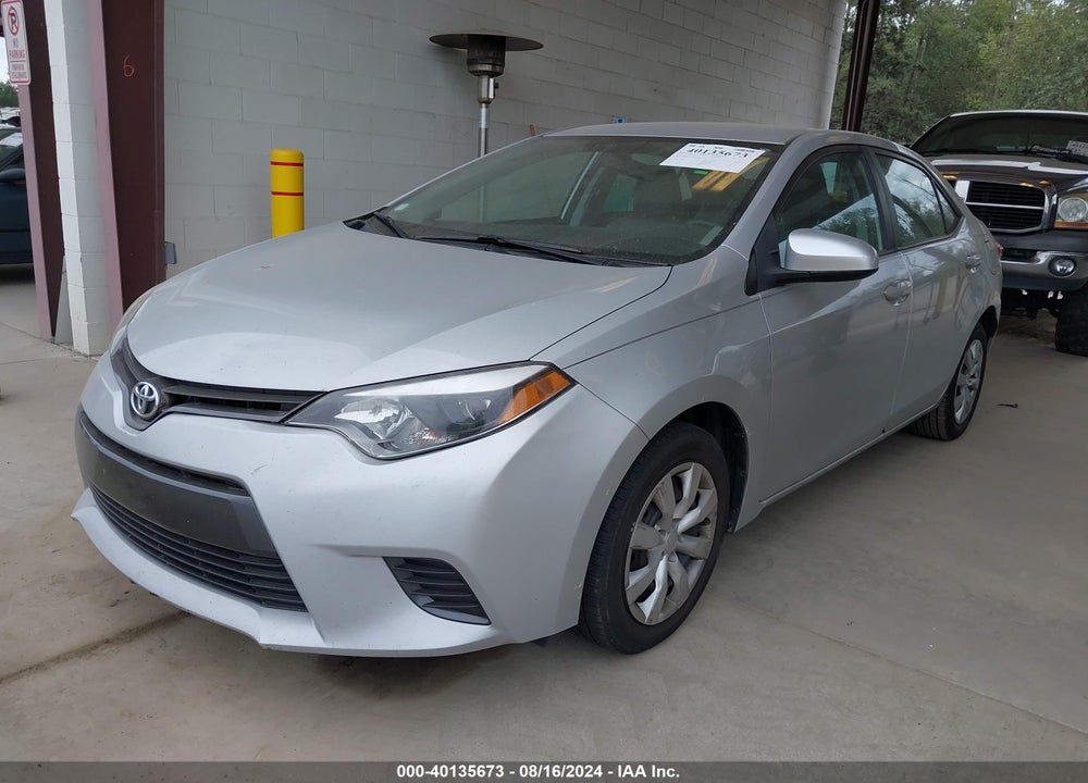 2015 TOYOTA COROLLA LE VIN: 2T1BURHE7FC453564