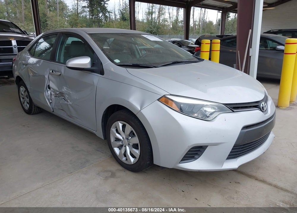 2015 TOYOTA COROLLA LE VIN: 2T1BURHE7FC453564