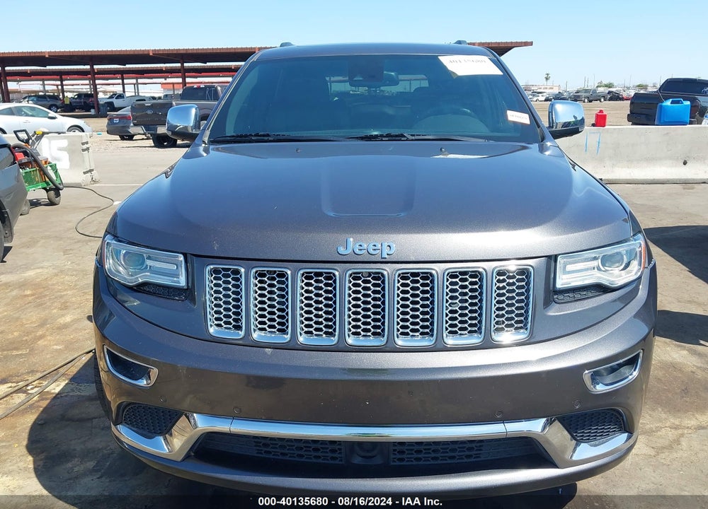 2015 JEEP GRAND CHEROKEE SUMMIT VIN: 1C4RJFJG0FC884788