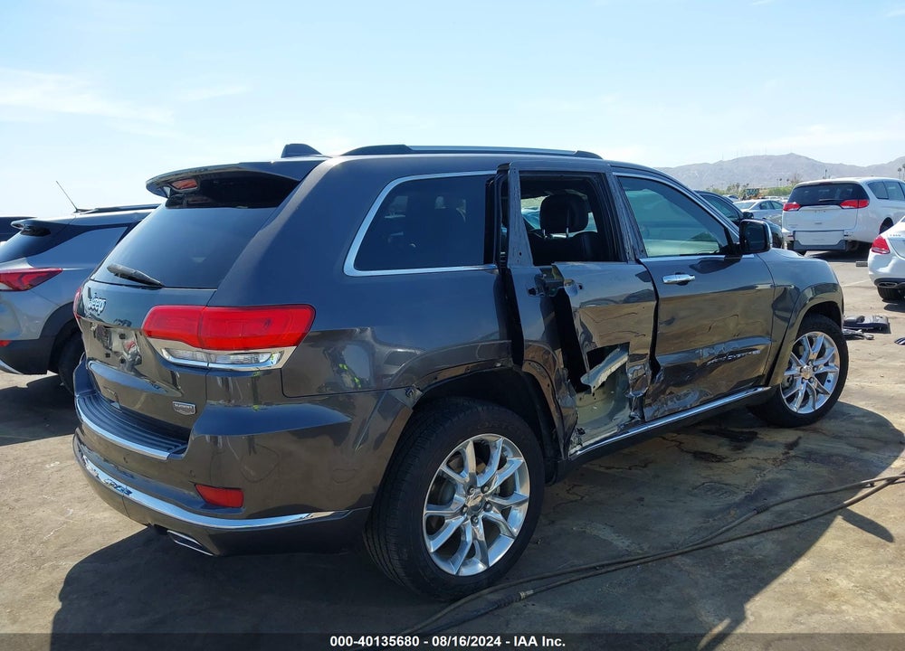 2015 JEEP GRAND CHEROKEE SUMMIT VIN: 1C4RJFJG0FC884788