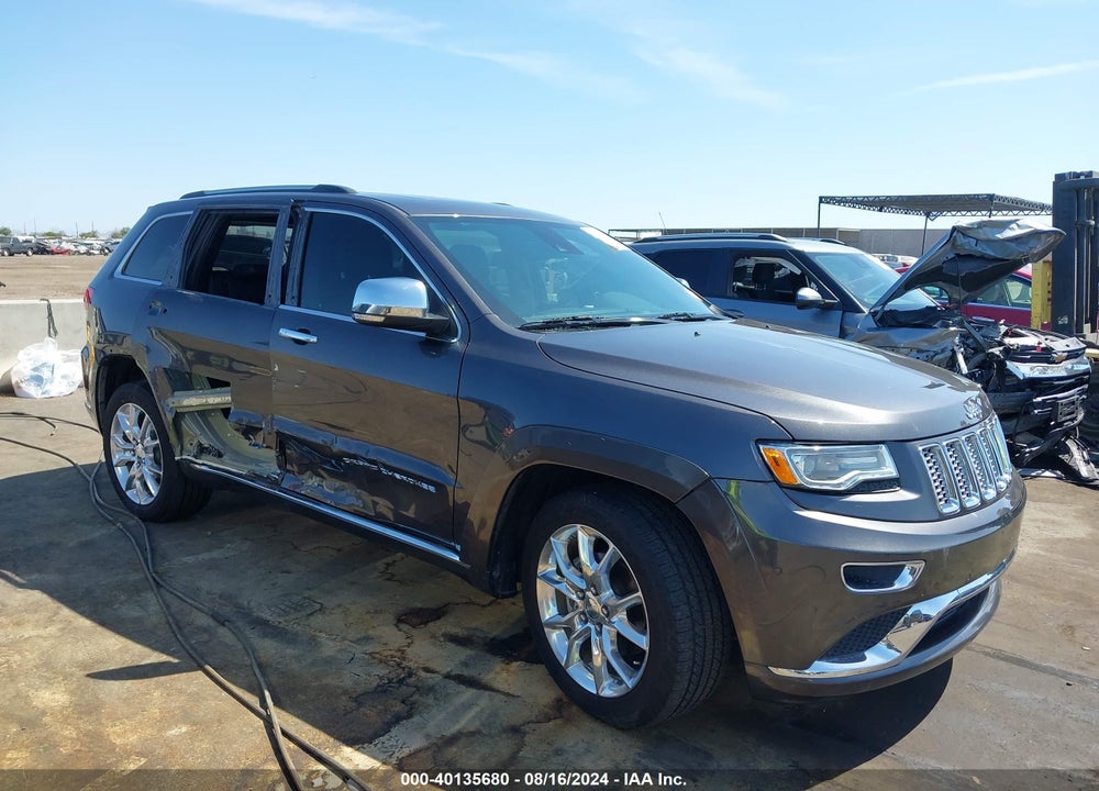 2015 JEEP GRAND CHEROKEE SUMMIT VIN: 1C4RJFJG0FC884788