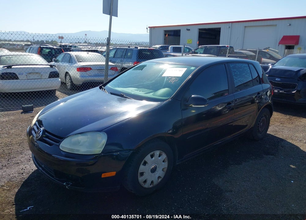 2007 VOLKSWAGEN RABBIT 4-DOOR VIN: WVWDS71K57W282258