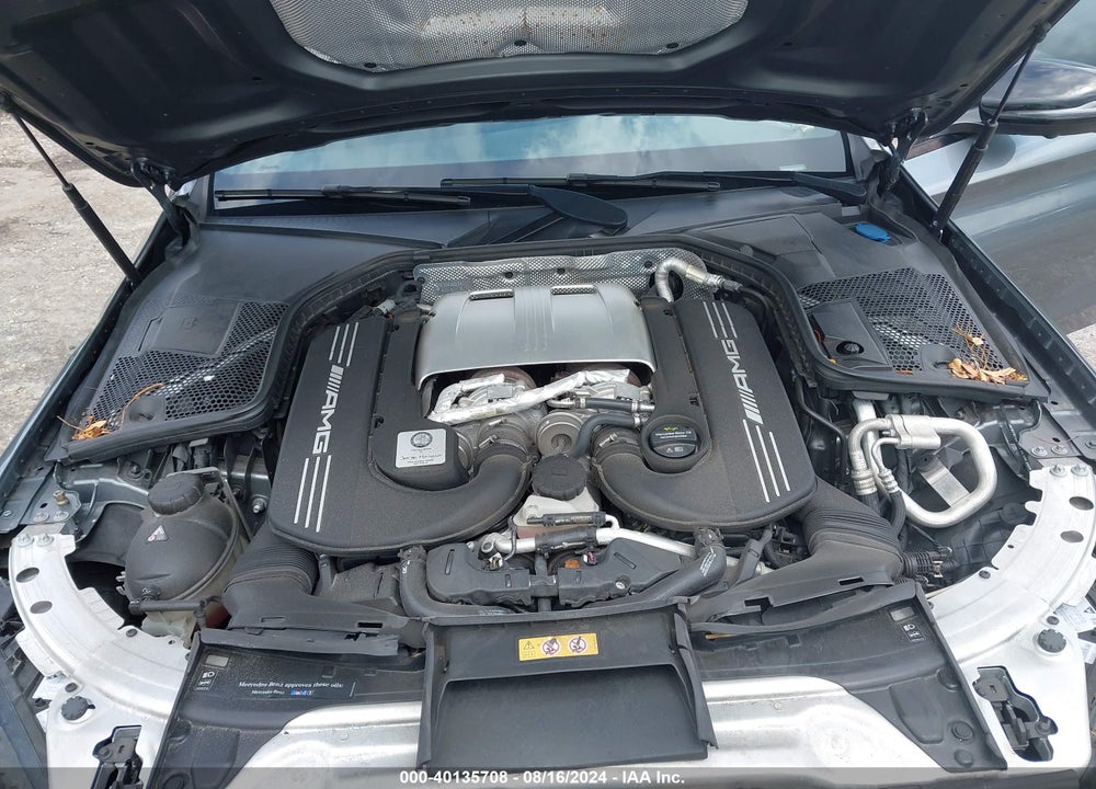 2019 MERCEDES-BENZ AMG C 63 VIN: 55SWF8GB0KU305130