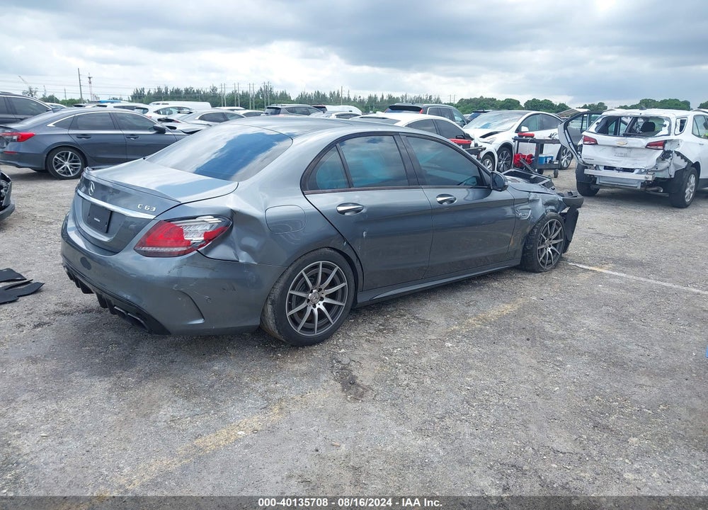 2019 MERCEDES-BENZ AMG C 63 VIN: 55SWF8GB0KU305130