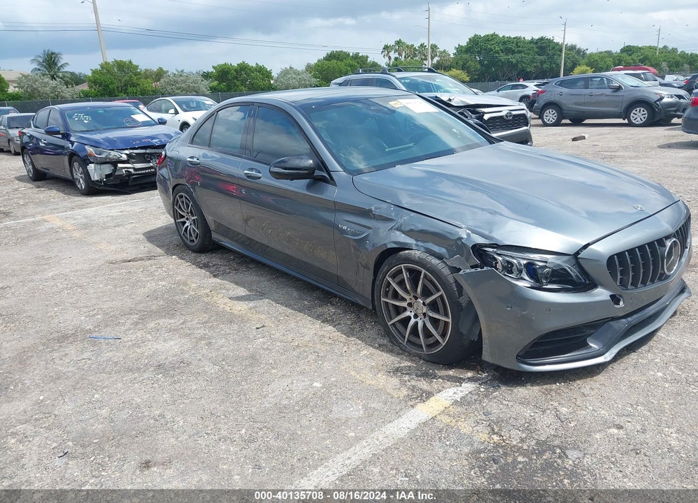 2019 MERCEDES-BENZ AMG C 63 VIN: 55SWF8GB0KU305130