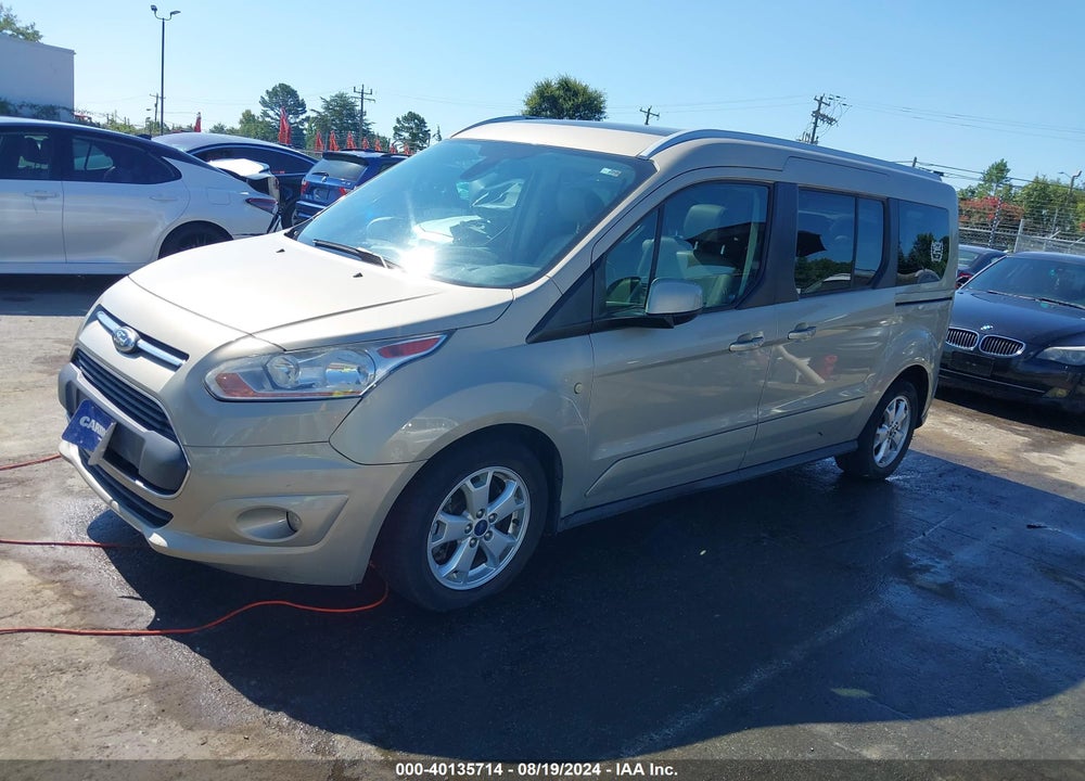 2016 FORD TRANSIT CONNECT TITANIUM VIN: NM0GE9G79G1280090
