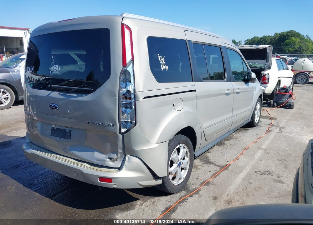 2016 FORD TRANSIT CONNECT TITANIUM VIN: NM0GE9G79G1280090