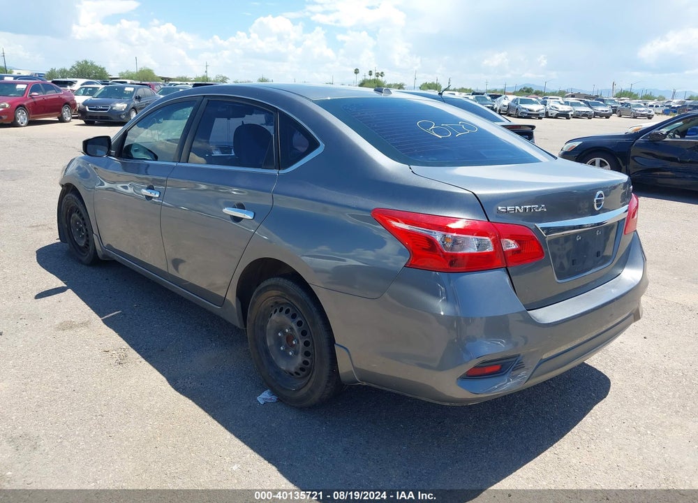 2017 NISSAN SENTRA SV VIN: 3N1AB7AP8HL724152