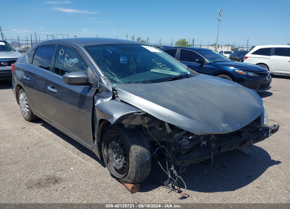 2017 NISSAN SENTRA SV VIN: 3N1AB7AP8HL724152