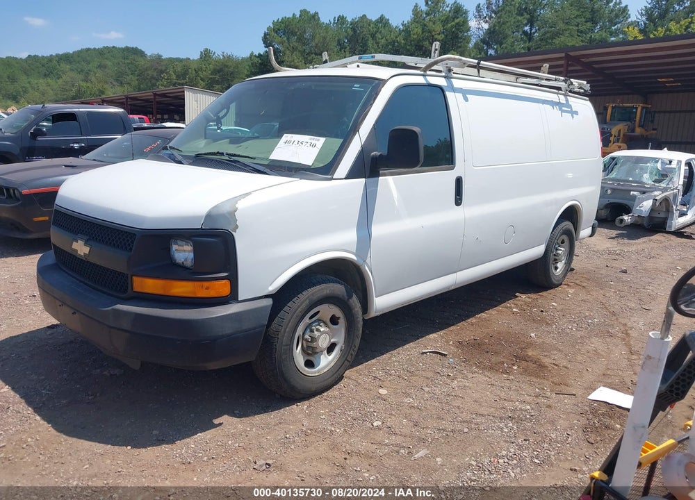 2012 CHEVROLET EXPRESS 2500 WORK VAN VIN: 1GCWGFCA2C1144239