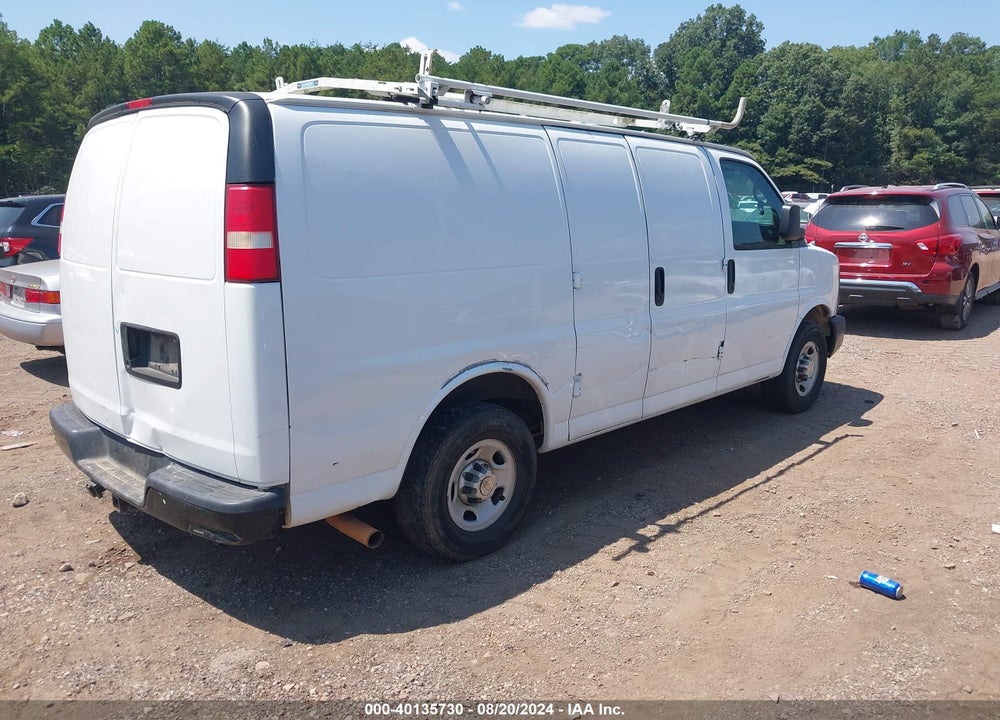 2012 CHEVROLET EXPRESS 2500 WORK VAN VIN: 1GCWGFCA2C1144239
