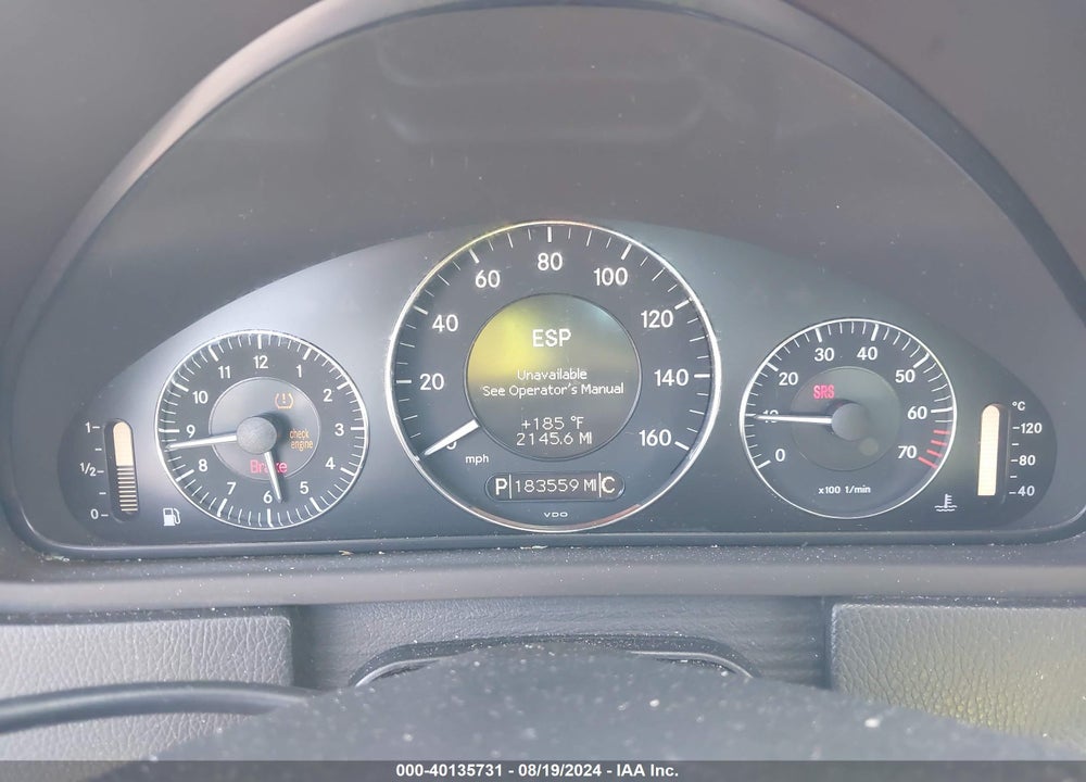 2009 MERCEDES-BENZ CLK 350 VIN: WDBTJ56H69F266216