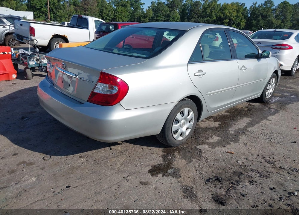 2002 TOYOTA CAMRY VIN: 4T1BE32K32U079942