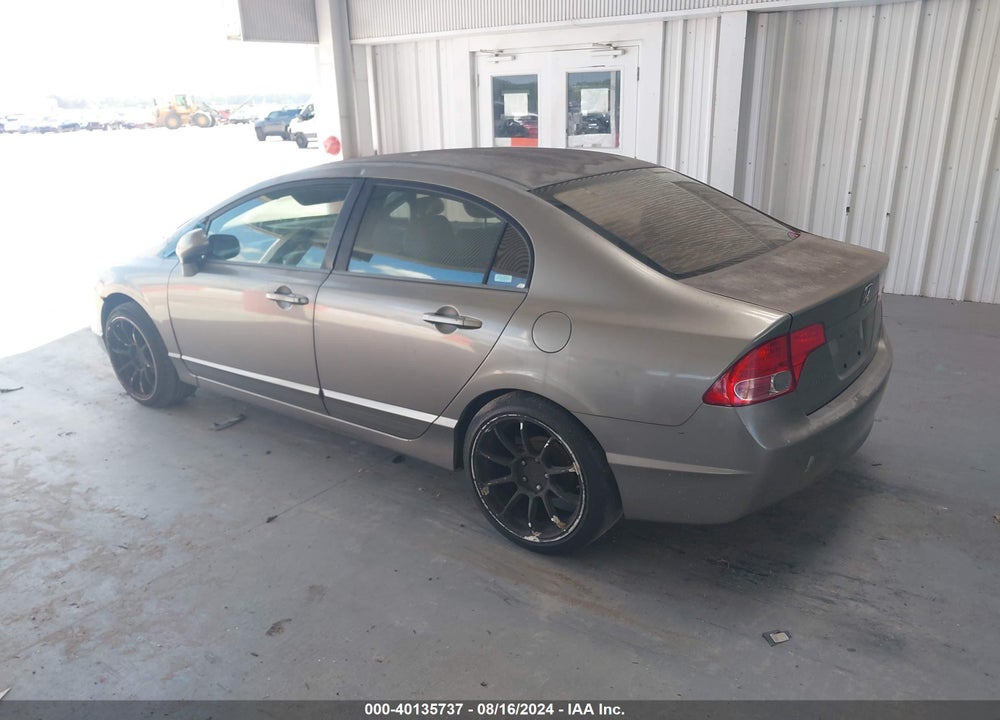 2007 HONDA CIVIC LX VIN: 1HGFA15567L100714