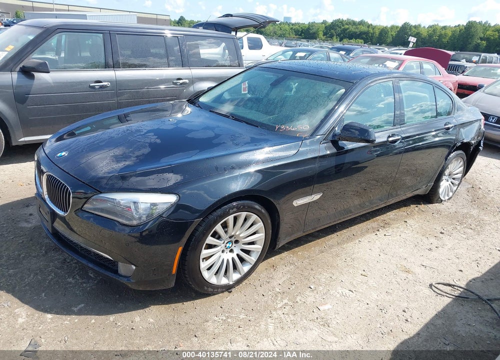 2009 BMW 750I VIN: WBAKA835X9CY33650