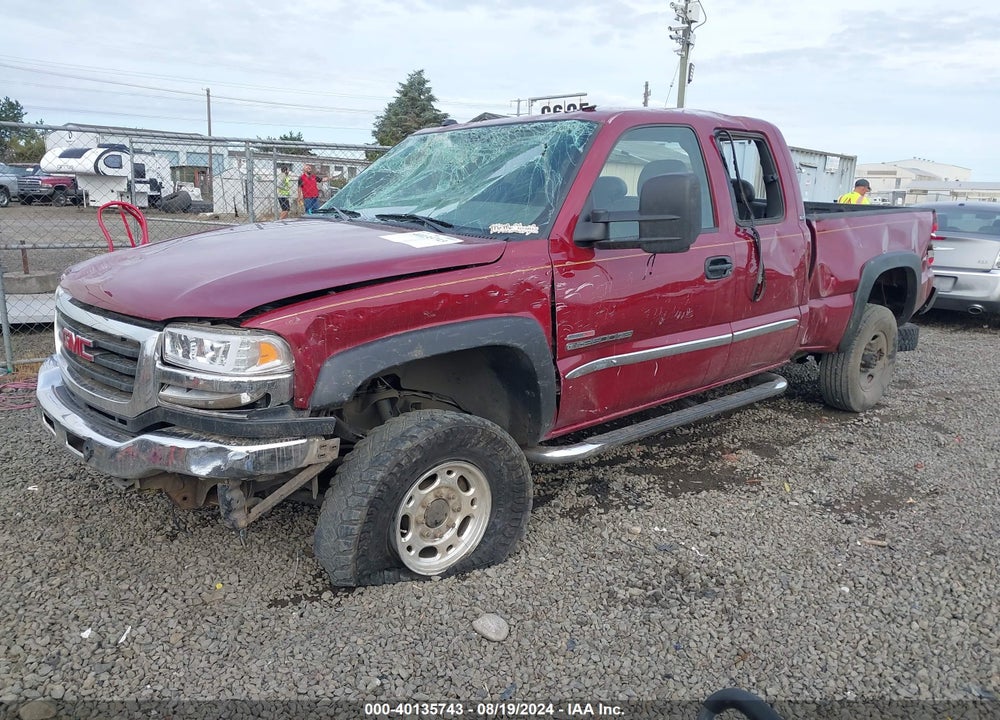 2004 GMC SIERRA 2500HD SLT VIN: 1GTHK292X4E233177