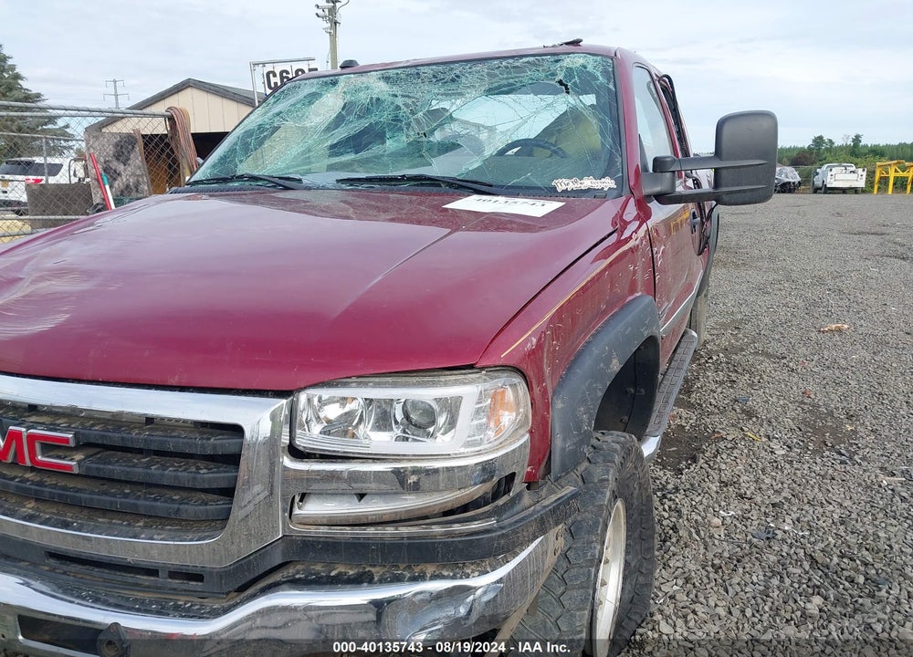 2004 GMC SIERRA 2500HD SLT VIN: 1GTHK292X4E233177
