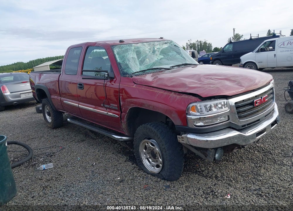 2004 GMC SIERRA 2500HD SLT VIN: 1GTHK292X4E233177