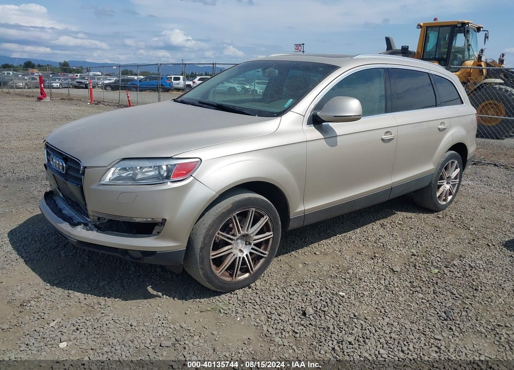 2007 AUDI Q7 3.6 PREMIUM VIN: WA1BY74L97D071760