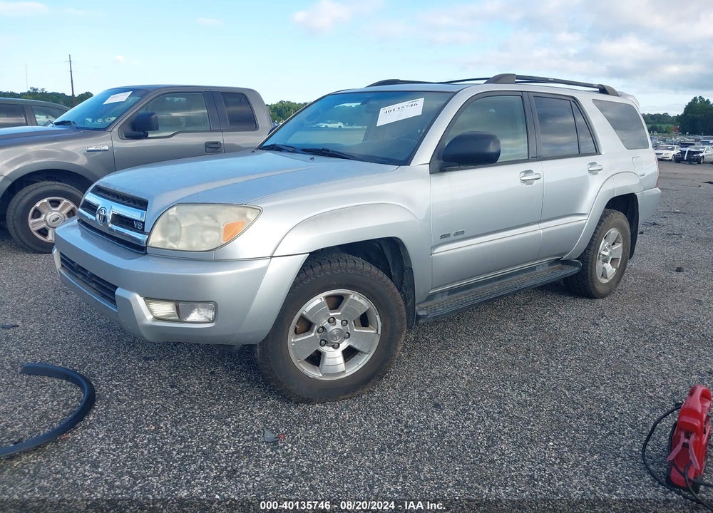 2005 TOYOTA 4RUNNER SR5 V8 VIN: JTEBT14R258019653