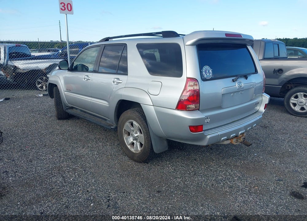 2005 TOYOTA 4RUNNER SR5 V8 VIN: JTEBT14R258019653