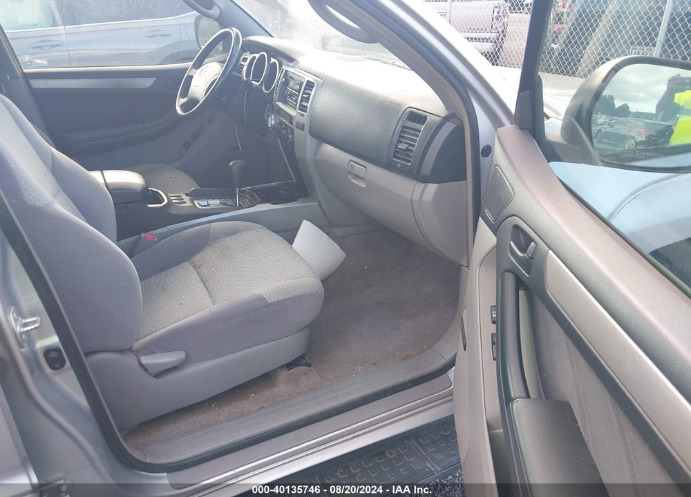 2005 TOYOTA 4RUNNER SR5 V8 VIN: JTEBT14R258019653