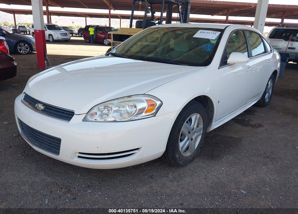 2009 CHEVROLET IMPALA LS VIN: 2G1WB57K491248416