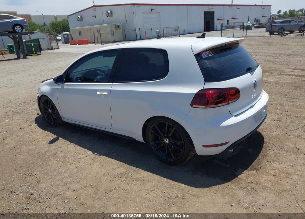 2011 VOLKSWAGEN GTI 2-DOOR AUTOBAHN VIN: WVWFD7AJ8BW161307