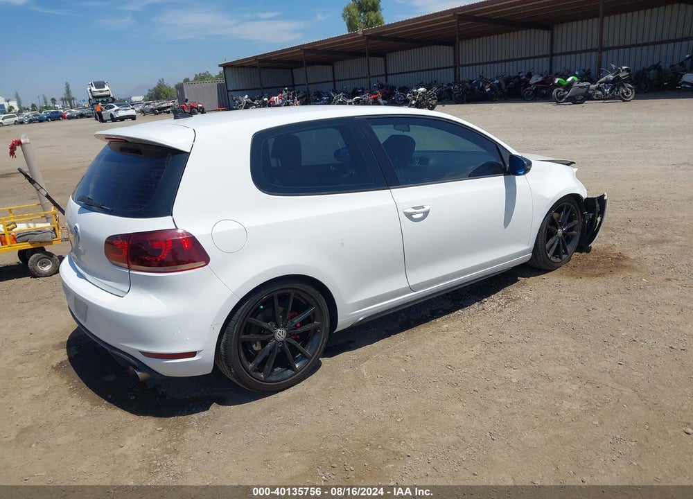2011 VOLKSWAGEN GTI 2-DOOR AUTOBAHN VIN: WVWFD7AJ8BW161307