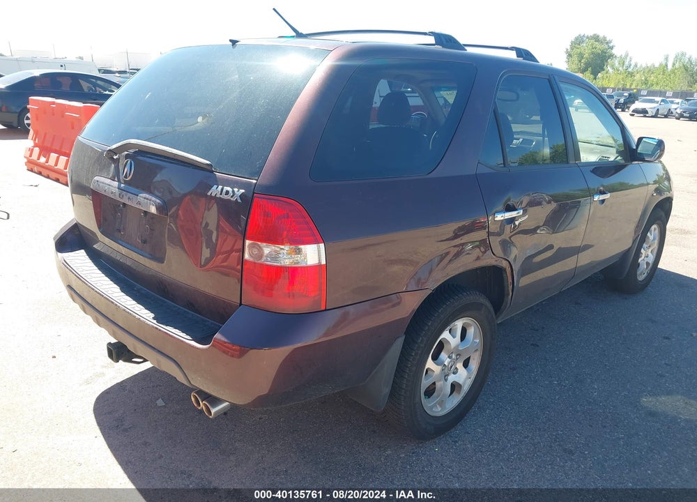 2002 ACURA MDX VIN: 2HNYD18602H520813
