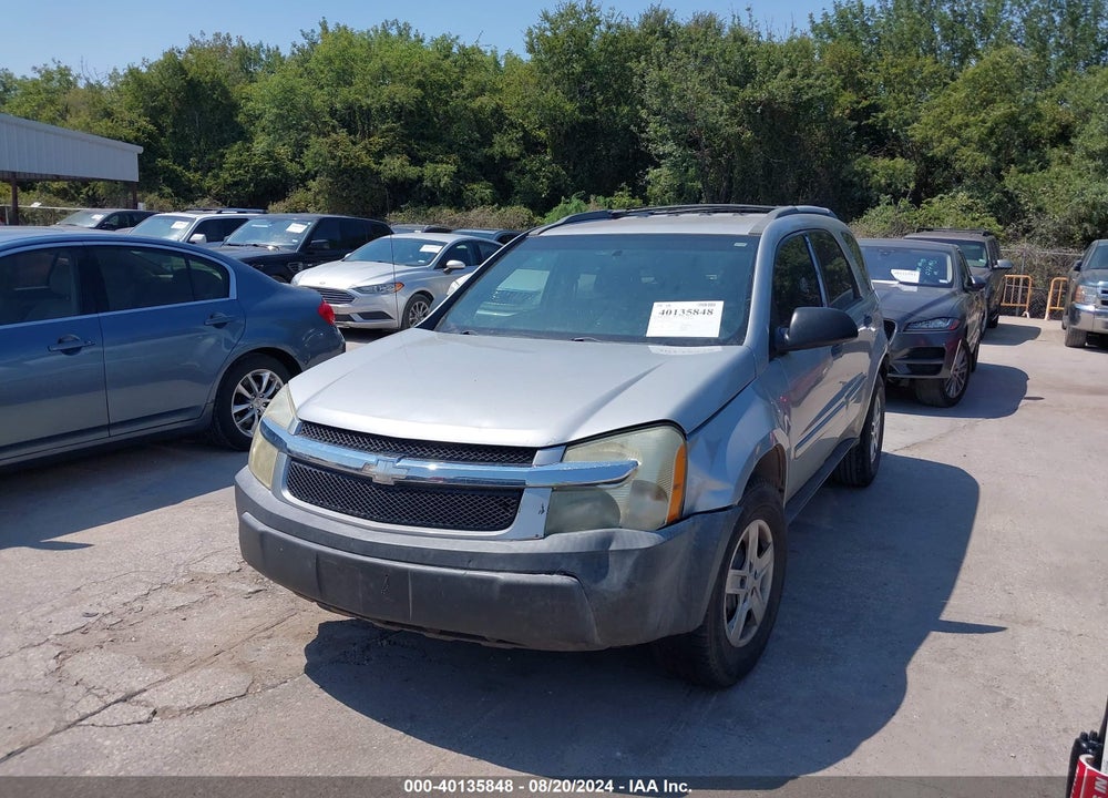 2005 CHEVROLET EQUINOX LS VIN: 2CNDL13F556085510
