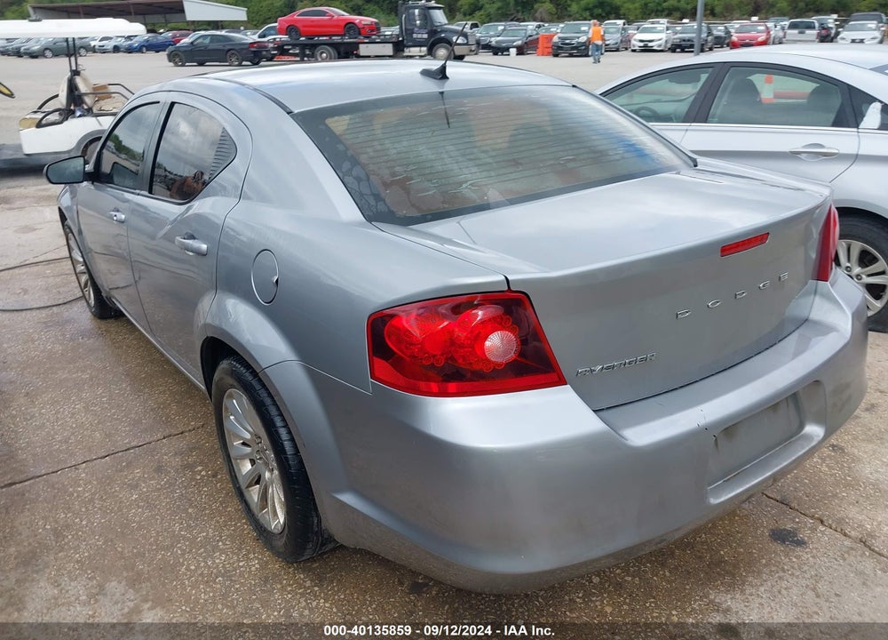 2014 DODGE AVENGER SE VIN: 1C3CDZAG7EN148193