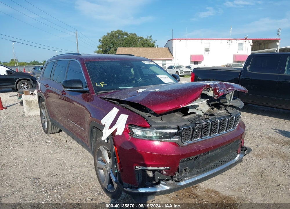 2021 JEEP GRAND CHEROKEE L LIMITED 4X2 VIN: 1C4RJJBG2M8195692
