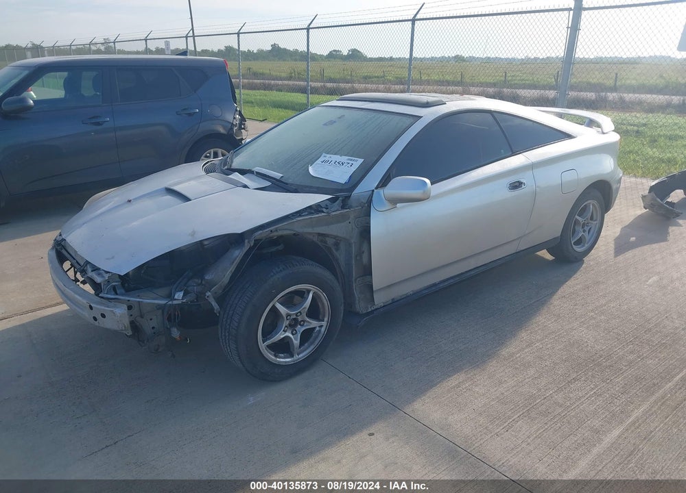 2000 TOYOTA CELICA GT VIN: JTDDR32TXY0011700