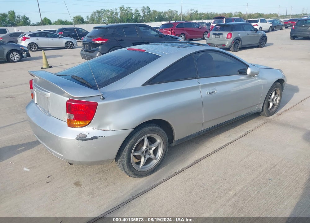2000 TOYOTA CELICA GT VIN: JTDDR32TXY0011700
