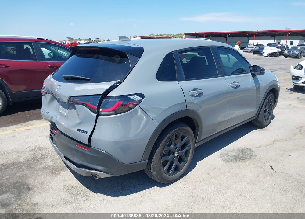 2024 HONDA HR-V 2WD SPORT/2WD SPORT W/O BSI VIN: 3CZRZ1H58RM714868